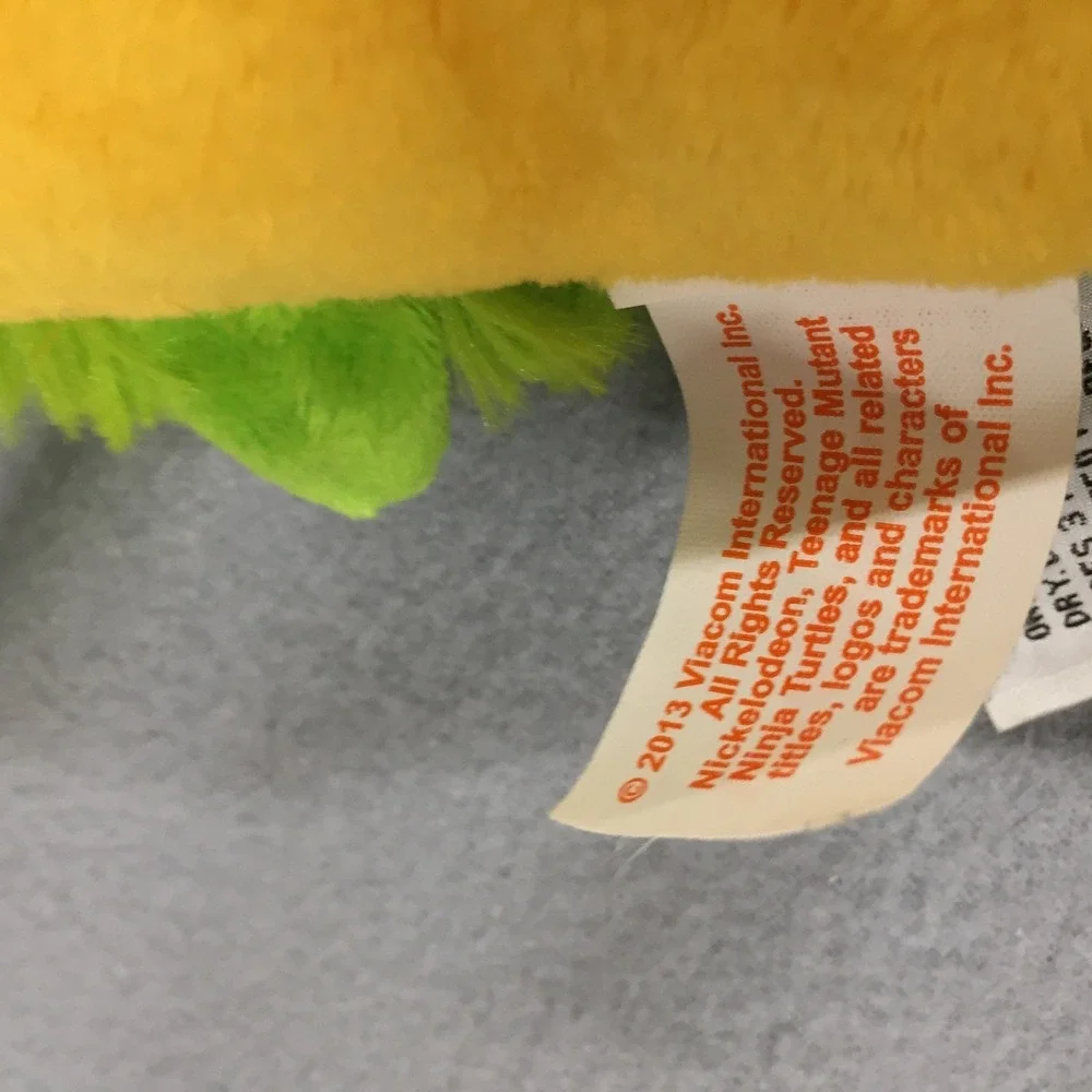 Pillow Pets Dream Lites TMNT Raphael Ninja Turtles Starry Night Light Plush 2013